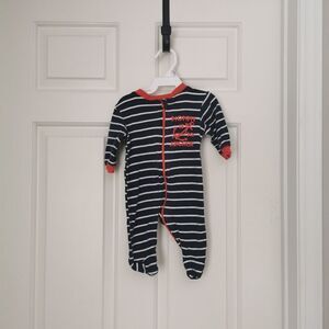 3/$12 George baby boy sailor sleeper size 0-3